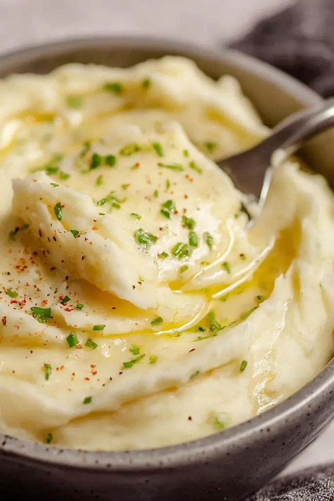 Purée onctueuse au Boursin