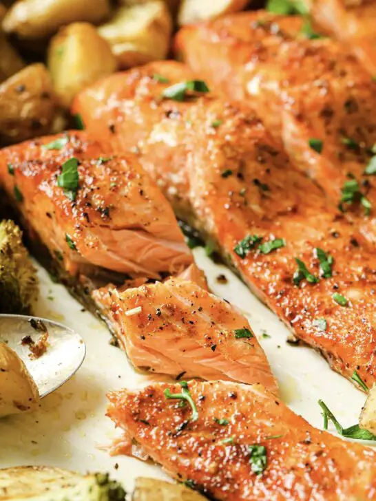 Saumon cajun au four