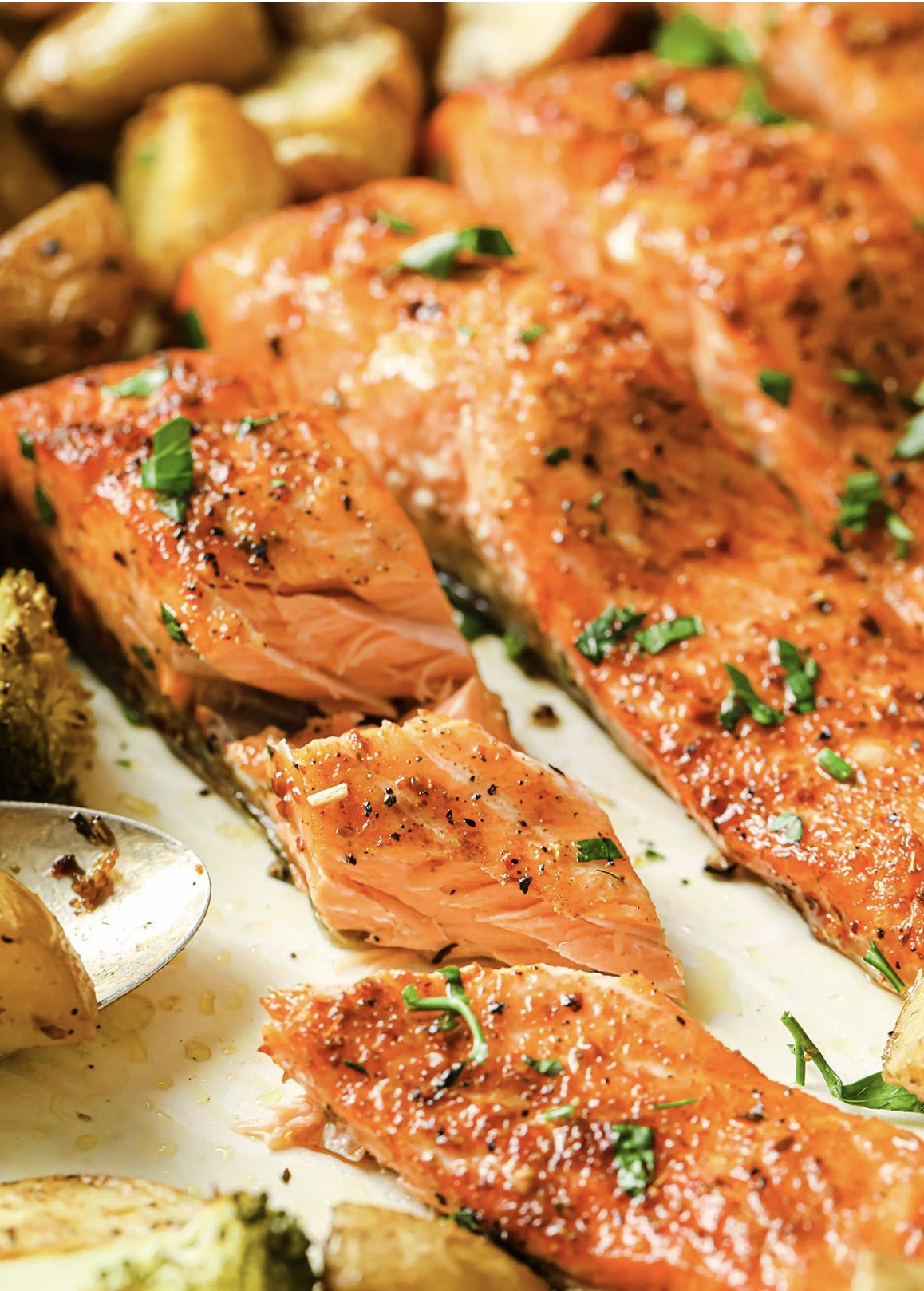 Saumon cajun au four