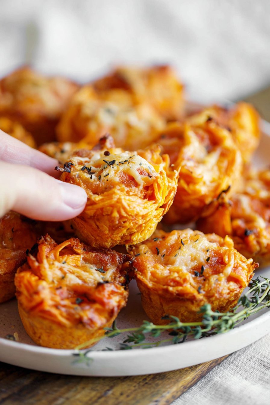 Bouchées de patate douce express