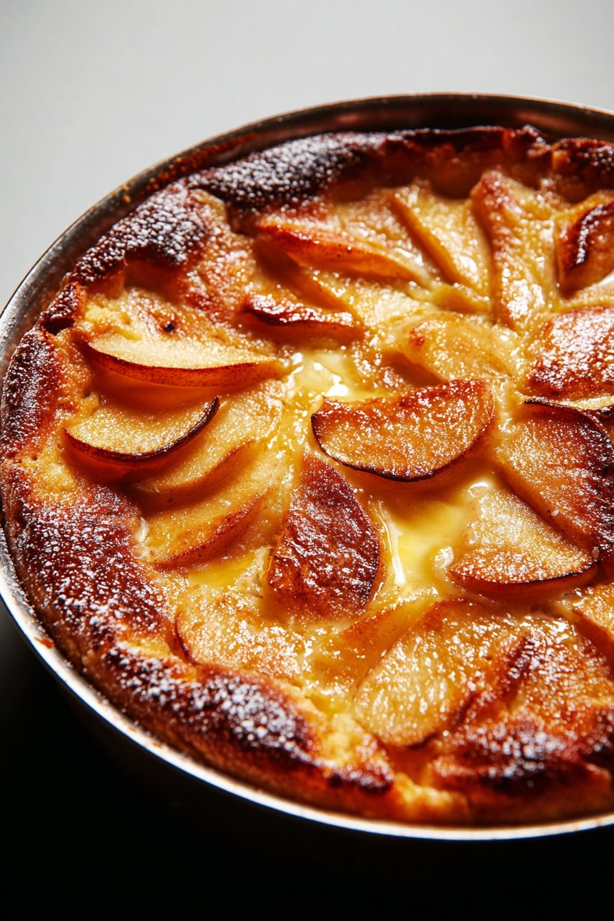 clafoutis aux pommes