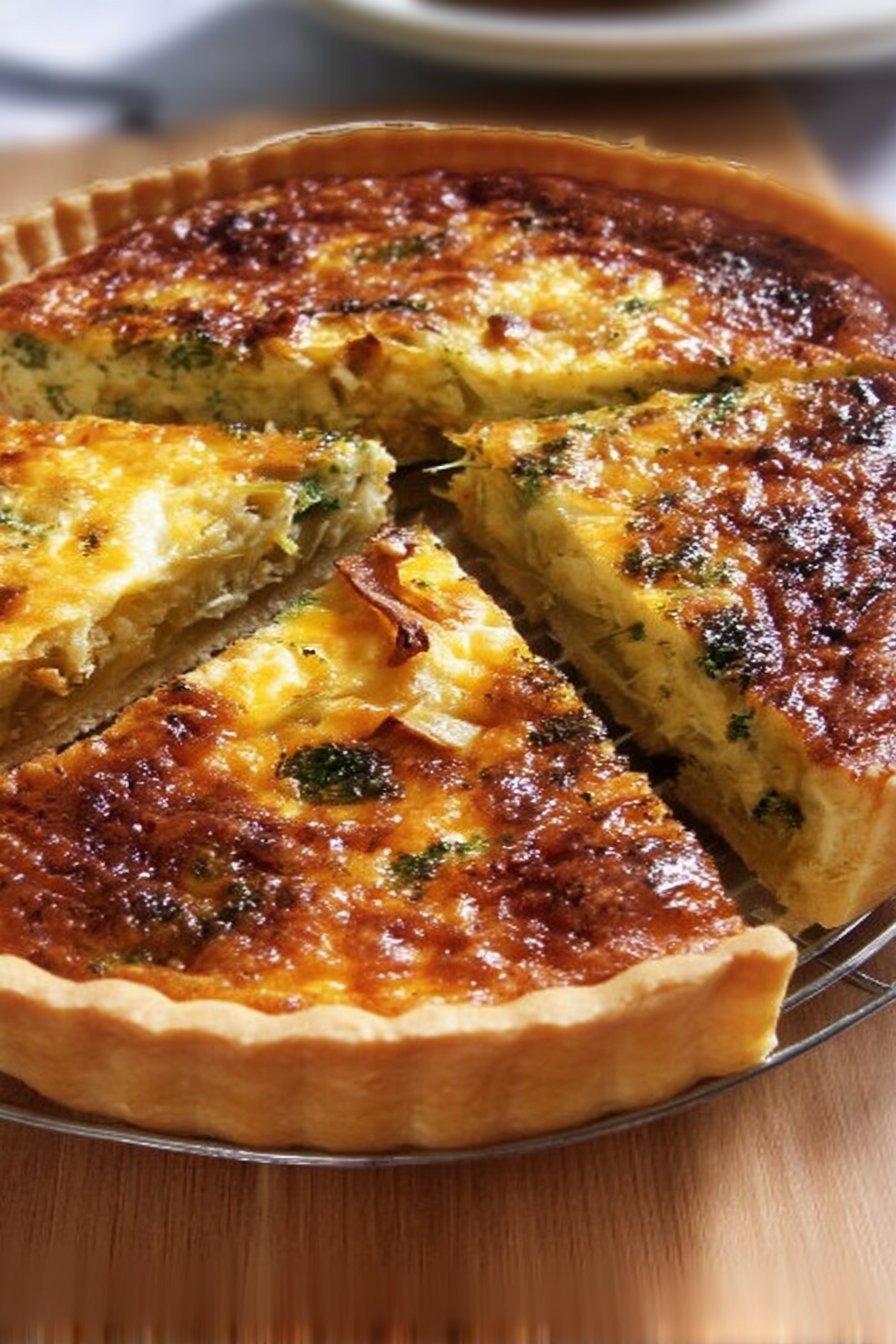 quiche aux poireaux