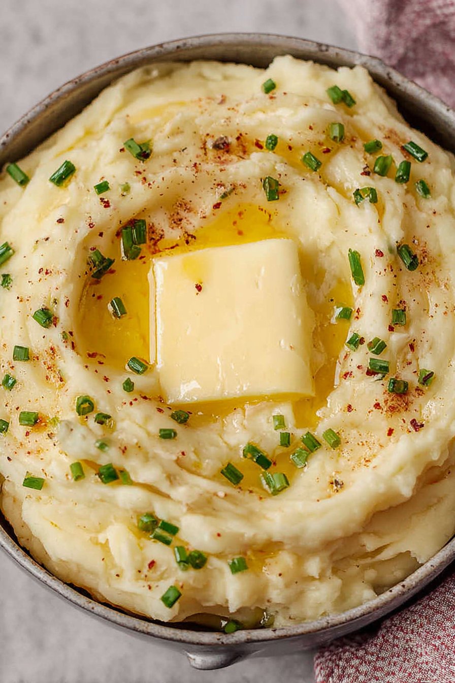 Purée onctueuse au Boursin