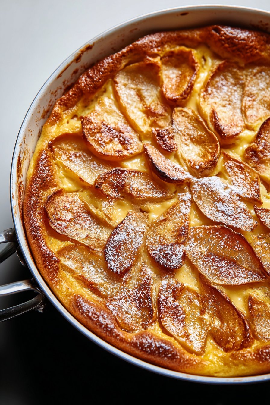 clafoutis aux pommes