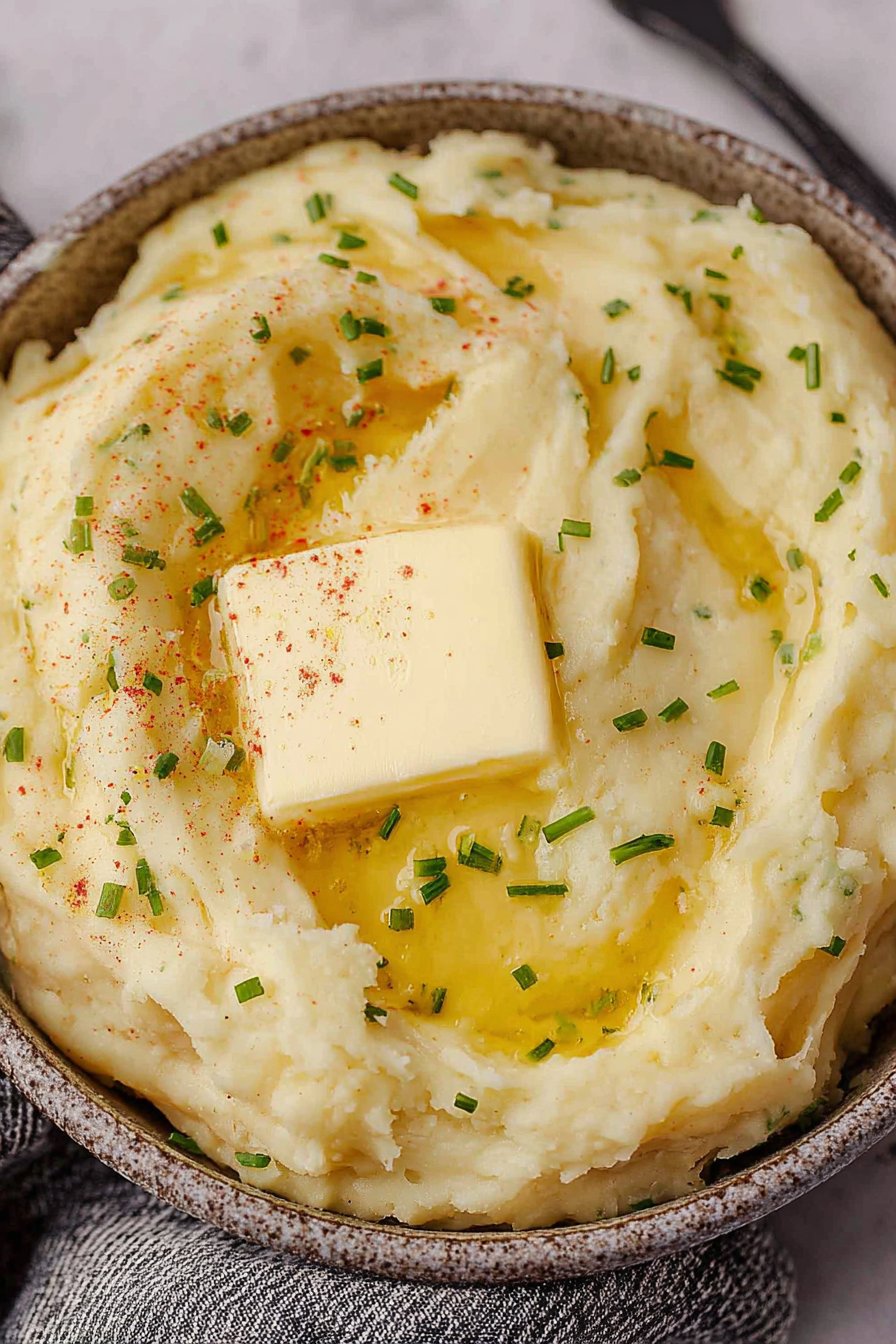 Purée onctueuse au Boursin