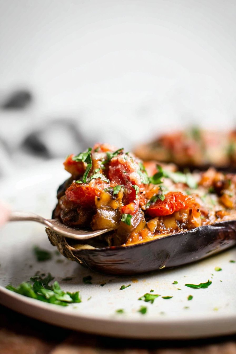 Aubergines farcies