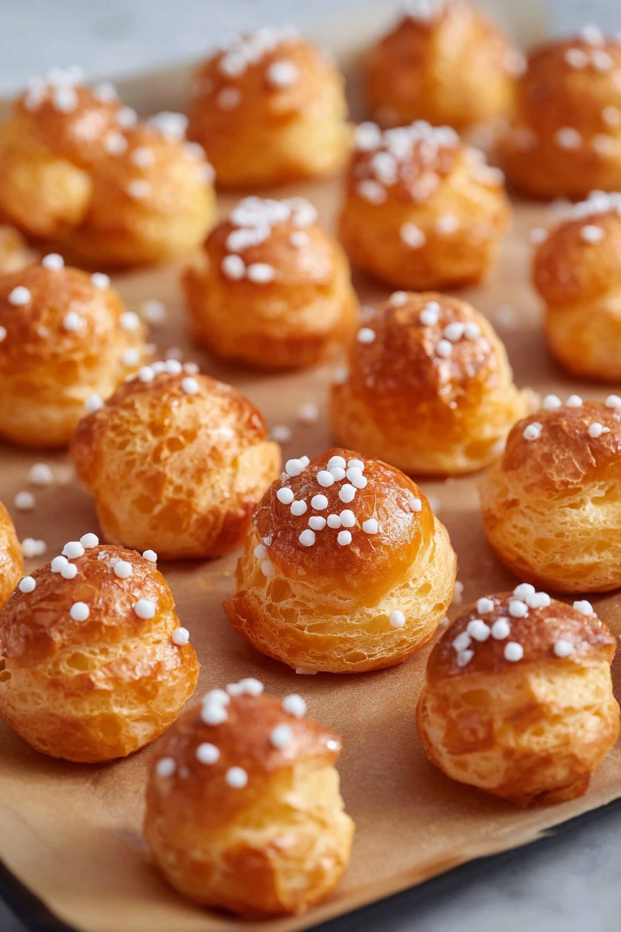 Chouquettes maison (faciles et rapides)