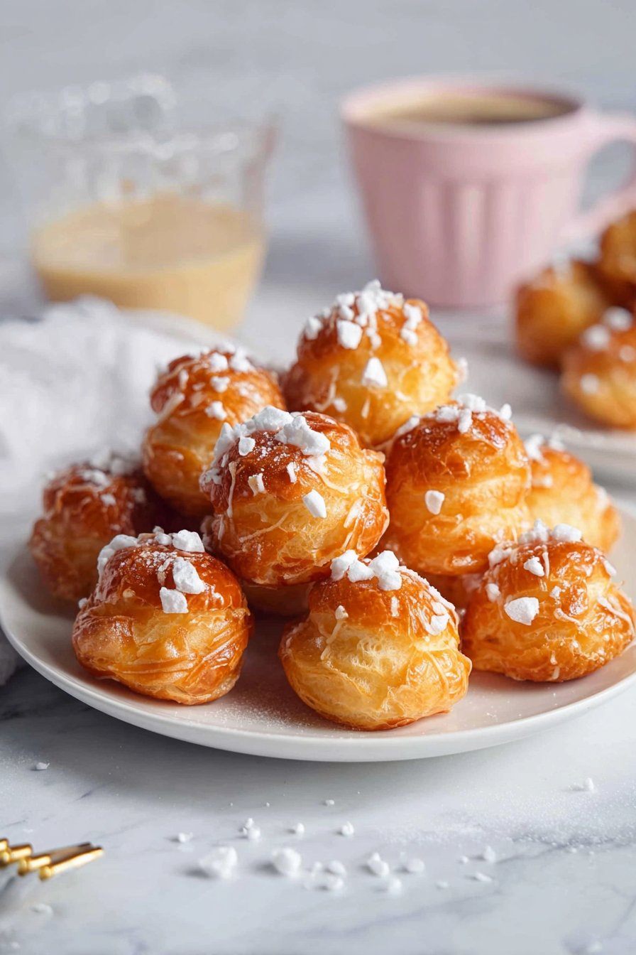 Chouquettes maison (faciles et rapides)
