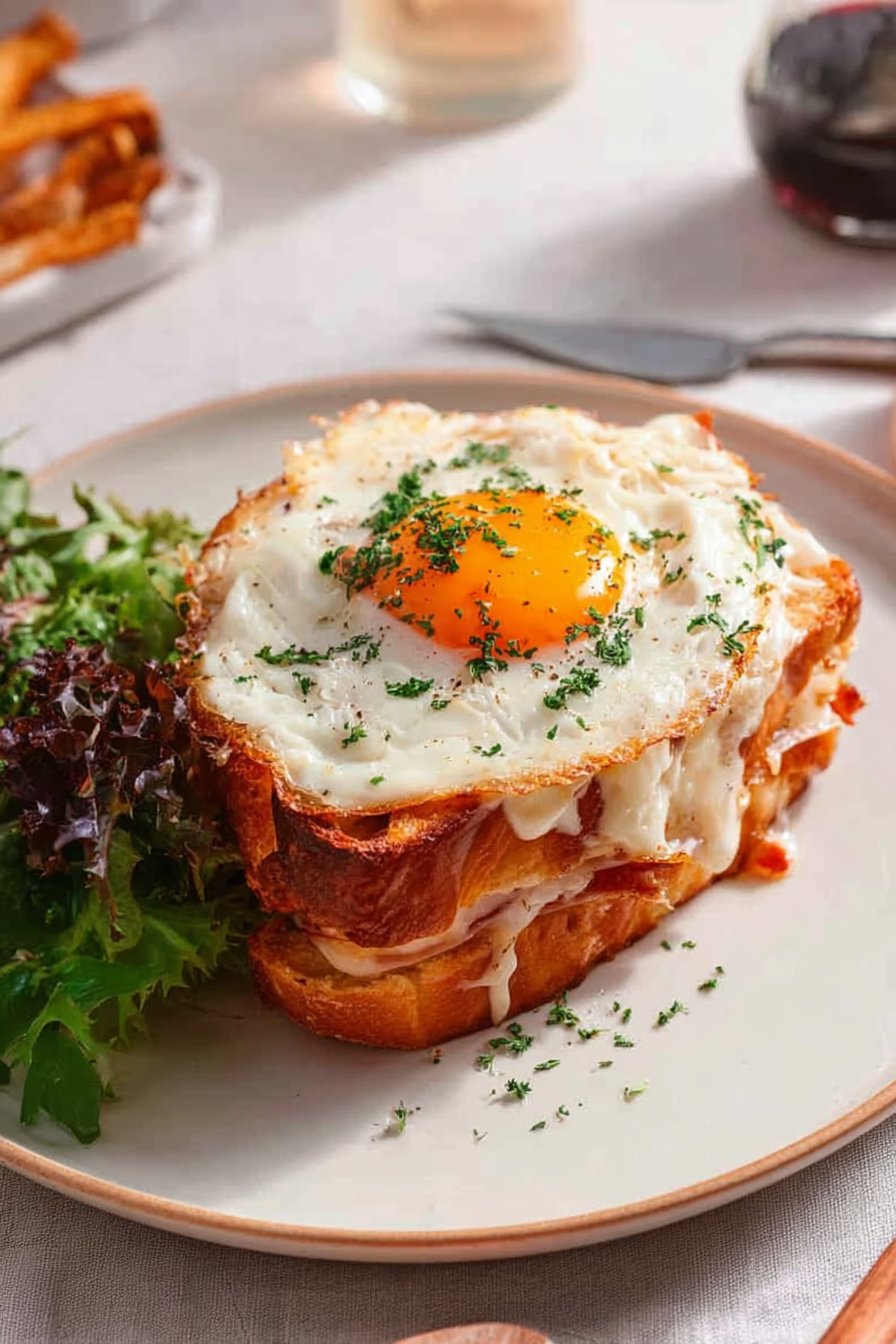 Croque-Madame, la recette de bistro
