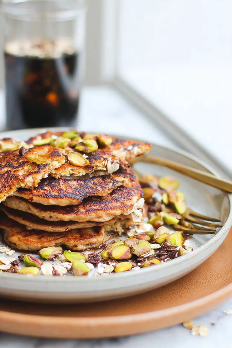 Pancake protéiné à la whey, banane et avoine