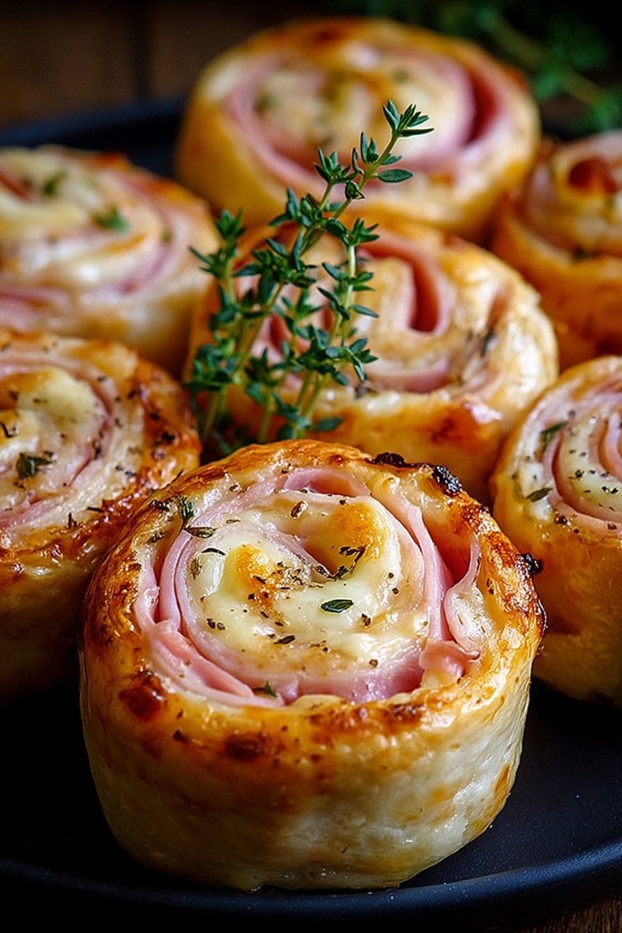 Rouleaux au Jambon et Fromage
