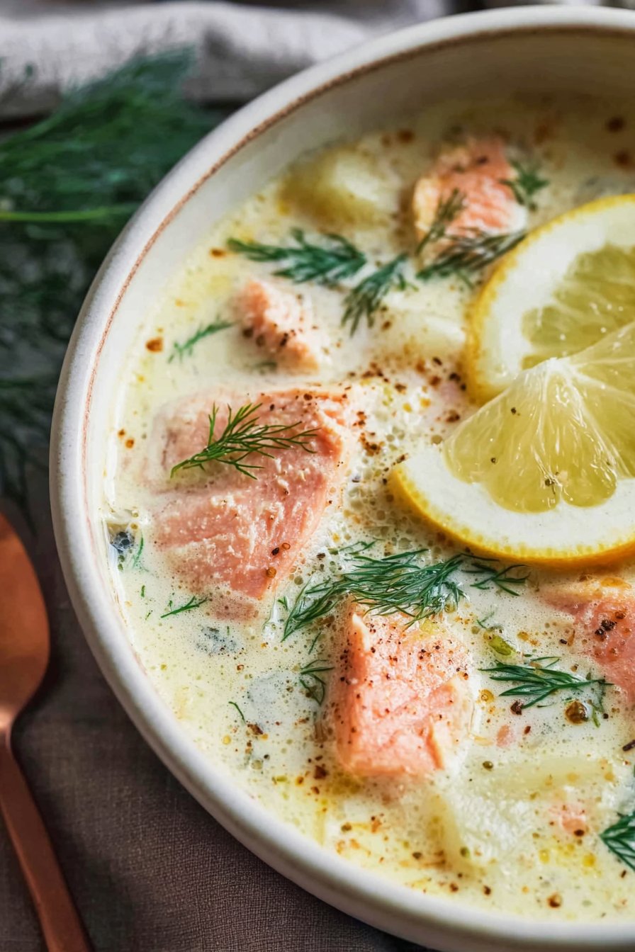 Soupe de saumon à la finlandaise (Lohikeitto)