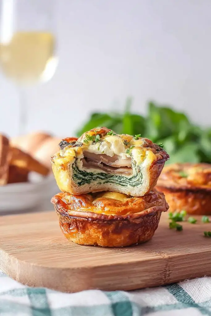 Mini quiche sans pâte