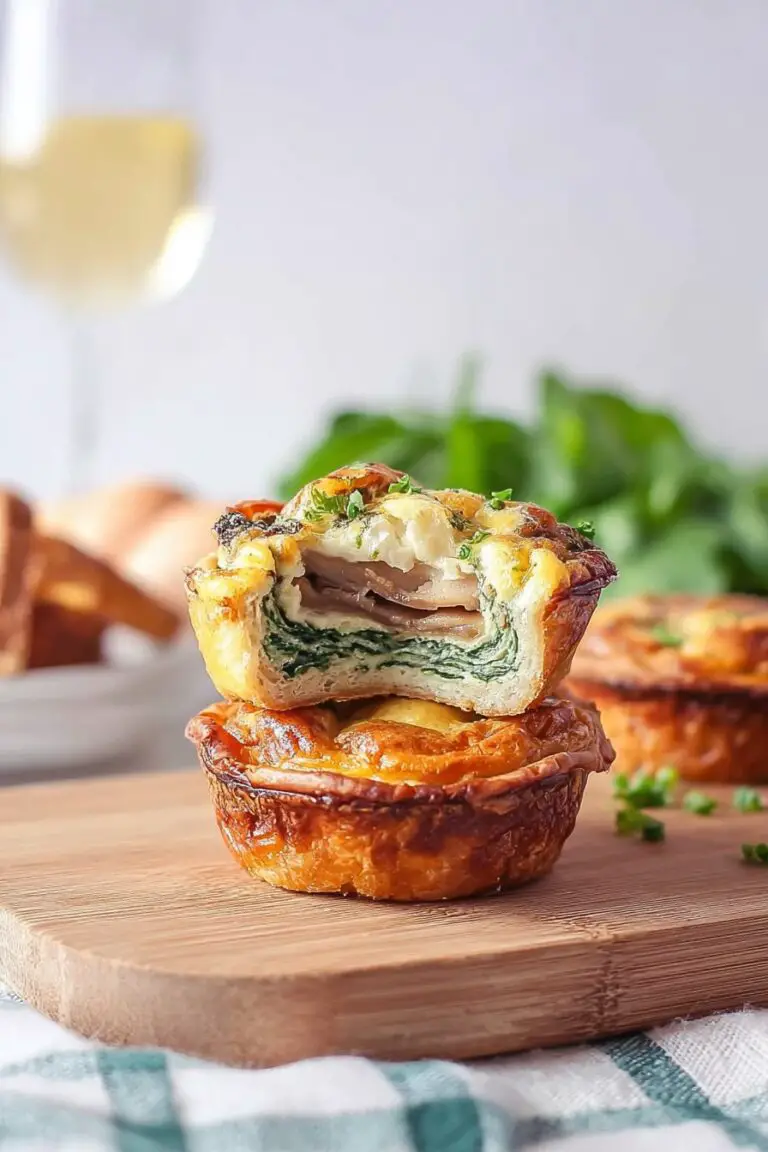 Mini quiche sans pâte