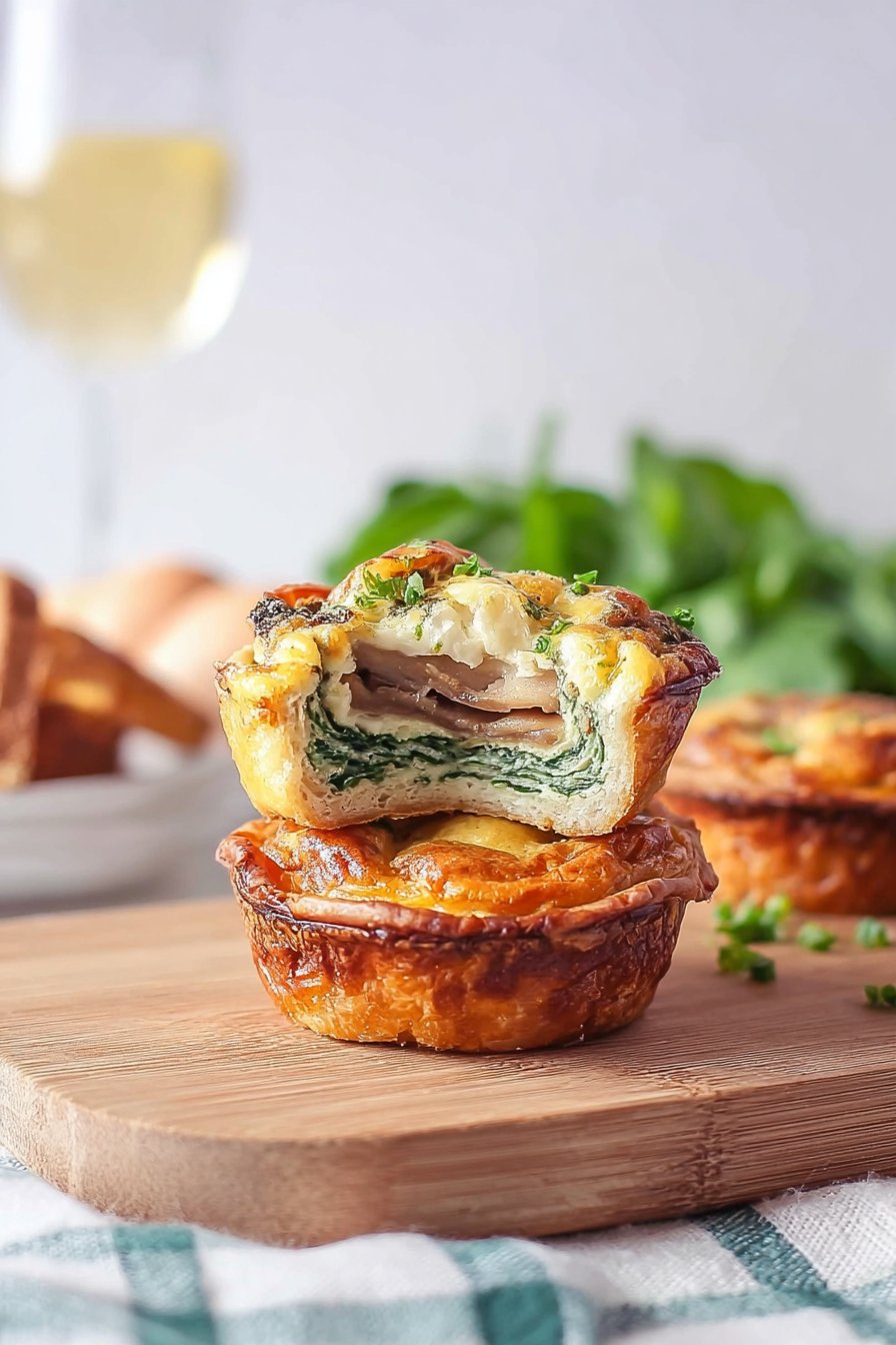 Mini quiche sans pâte