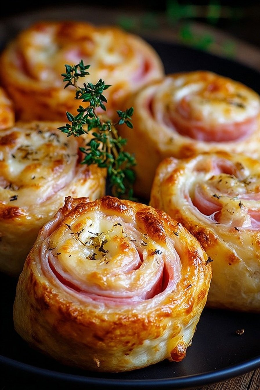 Rouleaux au Jambon et Fromage