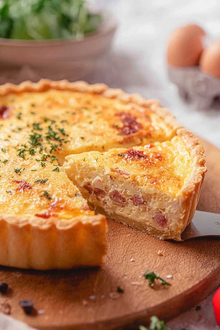 Quiche Lorraine maison