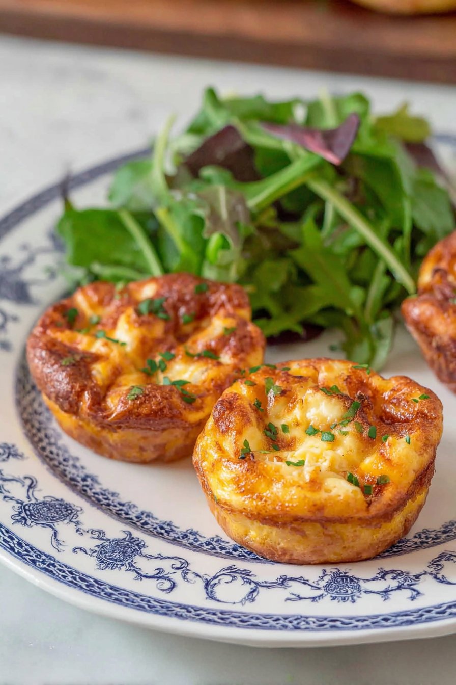 Mini quiche sans pâte