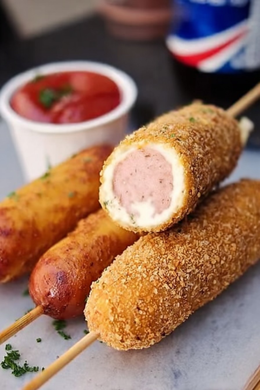 Corn dog en 20 min