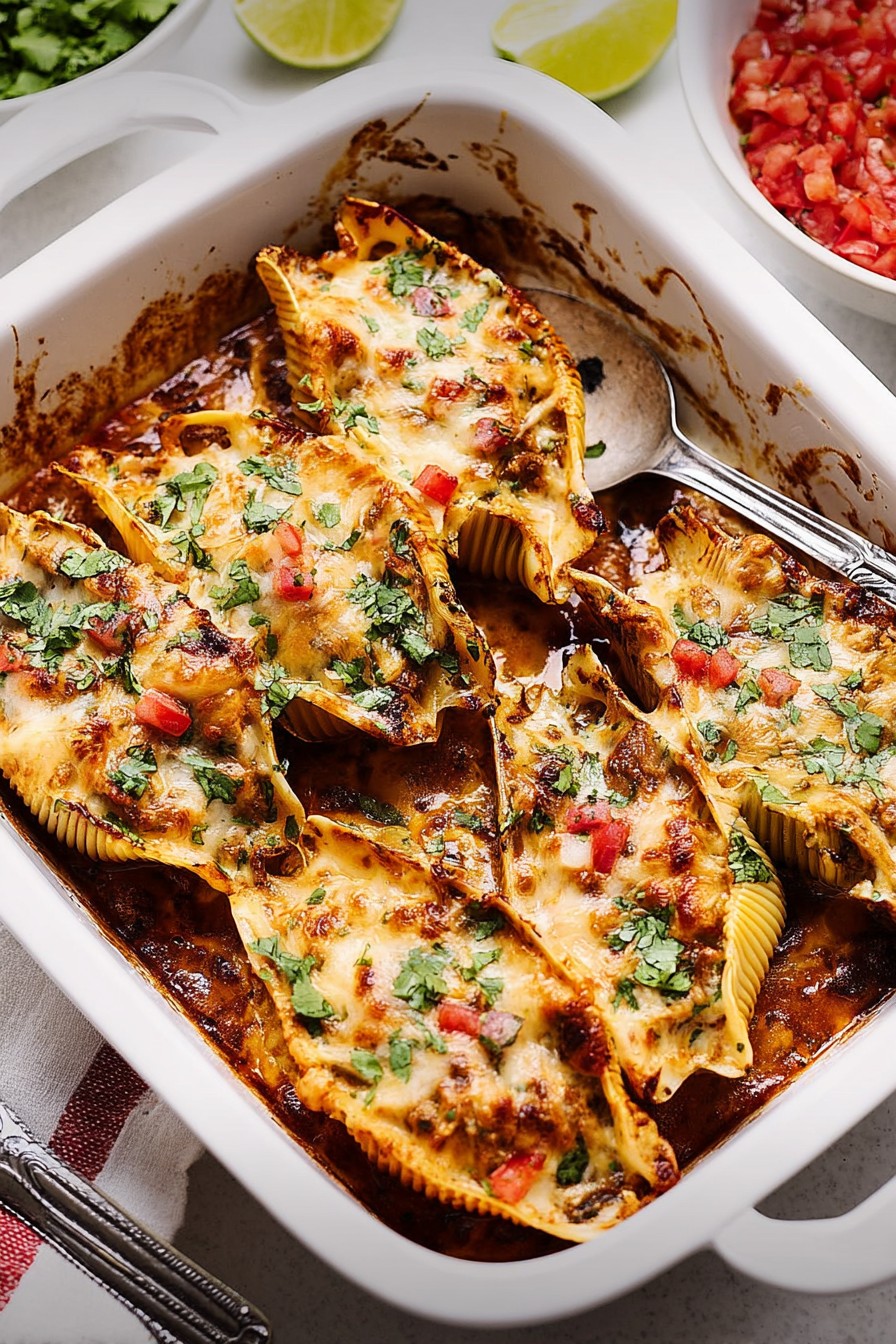 Coquilles Géantes Farcies au Bœuf