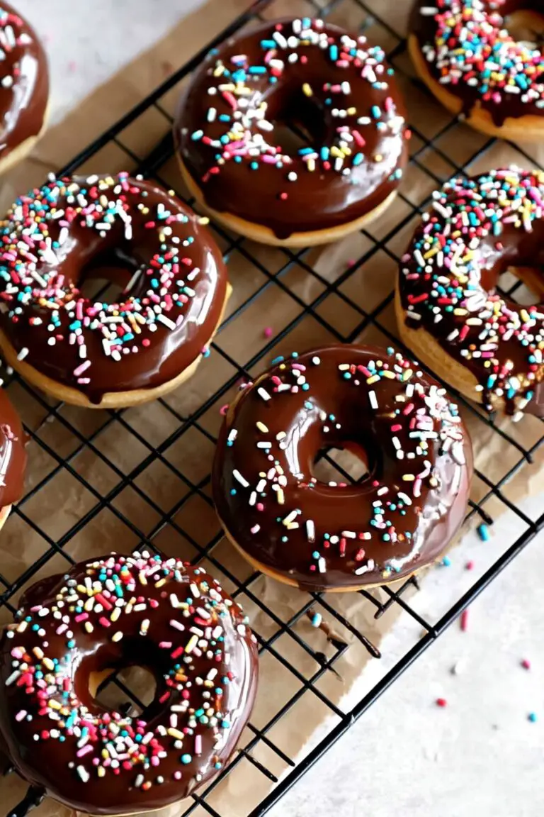 Donuts américains au chocolat
