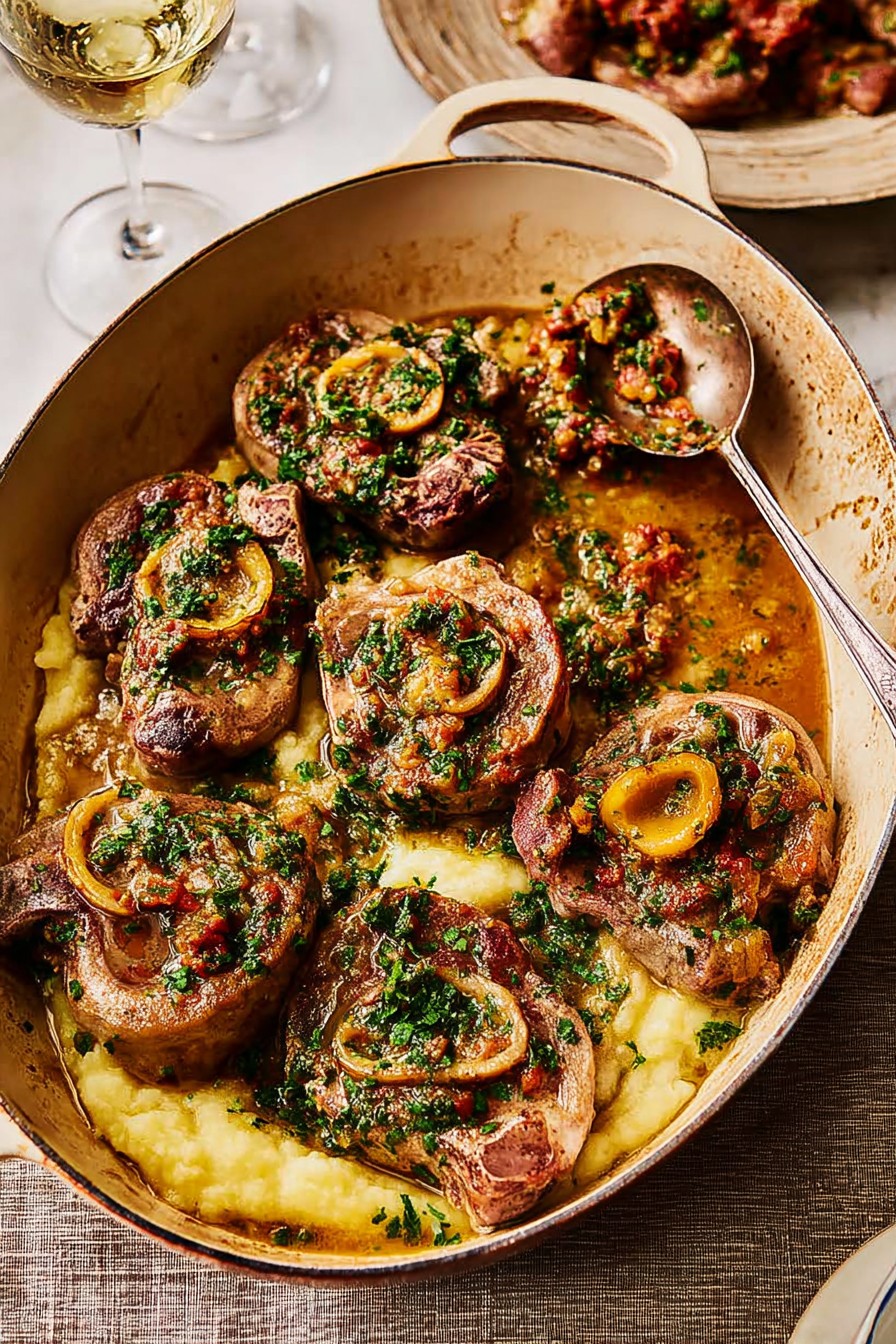 Osso buco à la milanaise