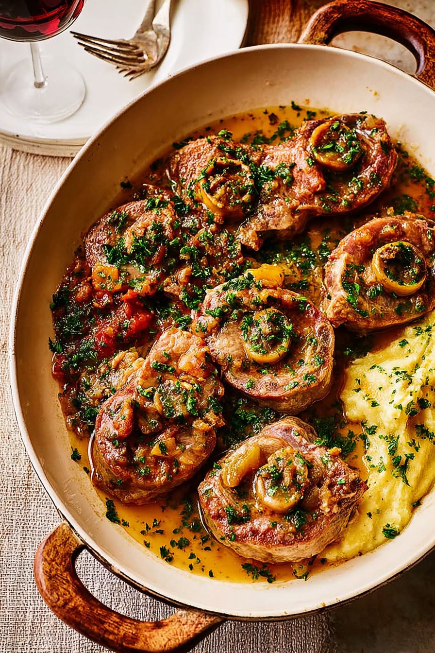 Osso buco à la milanaise