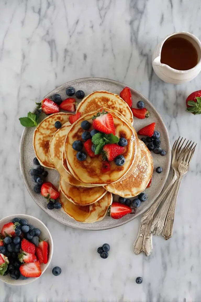 Pancakes américains faciles et très moelleux