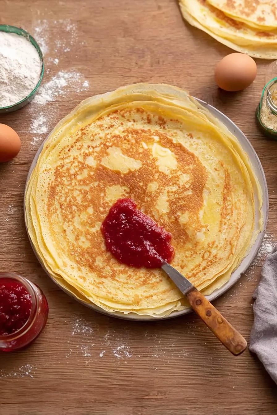 Pâte à crêpes rapide
