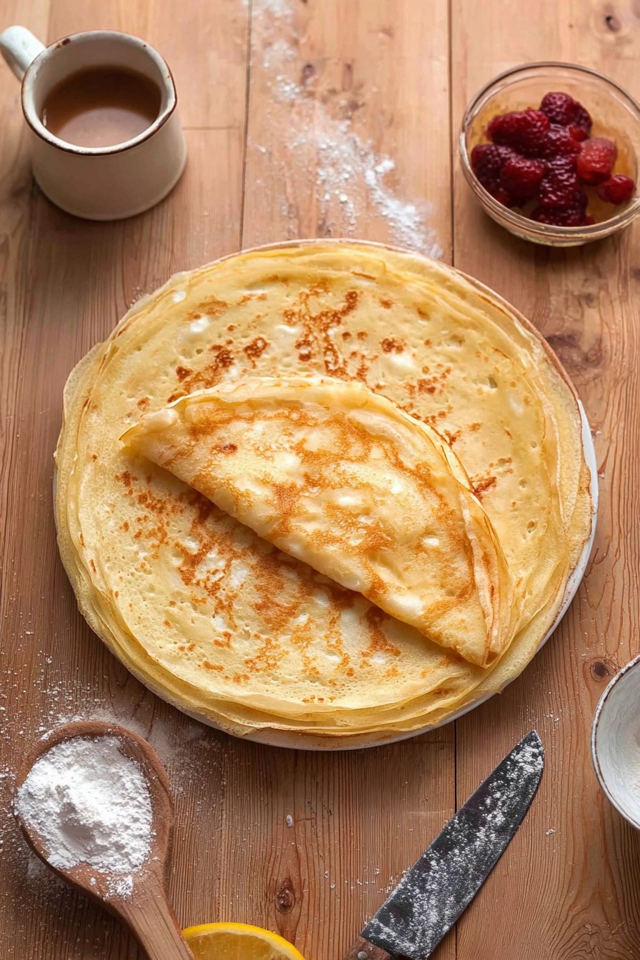 Pâte à crêpes rapide