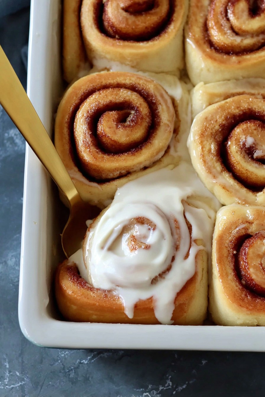 Cinnamon rolls américains